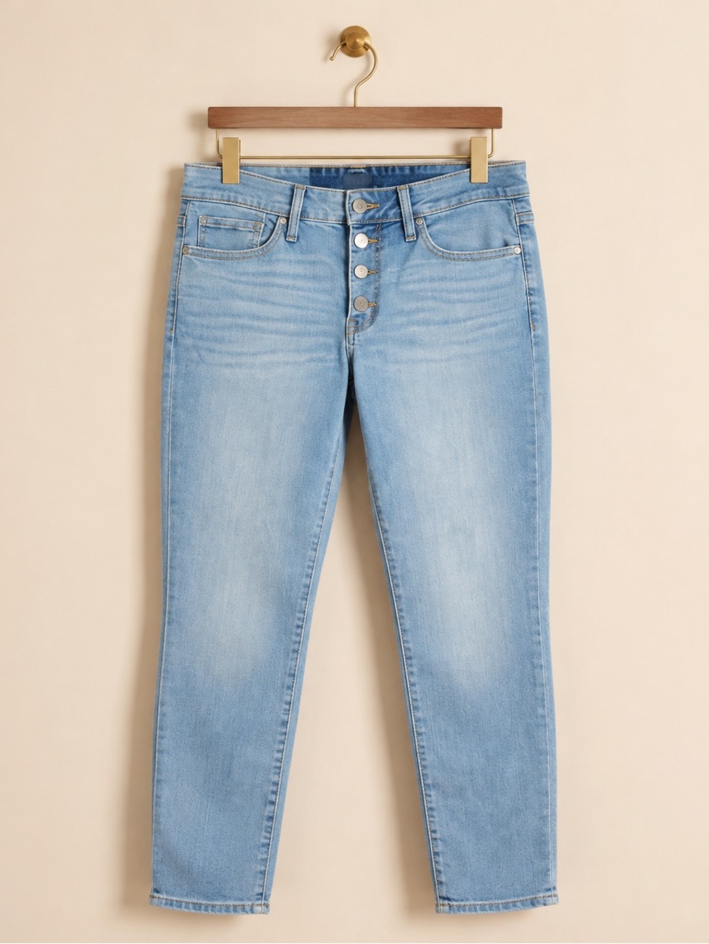 J. Crew Jeans High Rise Skinny Ankle Women’s Size 31 Blue Denim